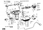 Bosch 0 601 115 042 Drill 240 V / GB Spare Parts